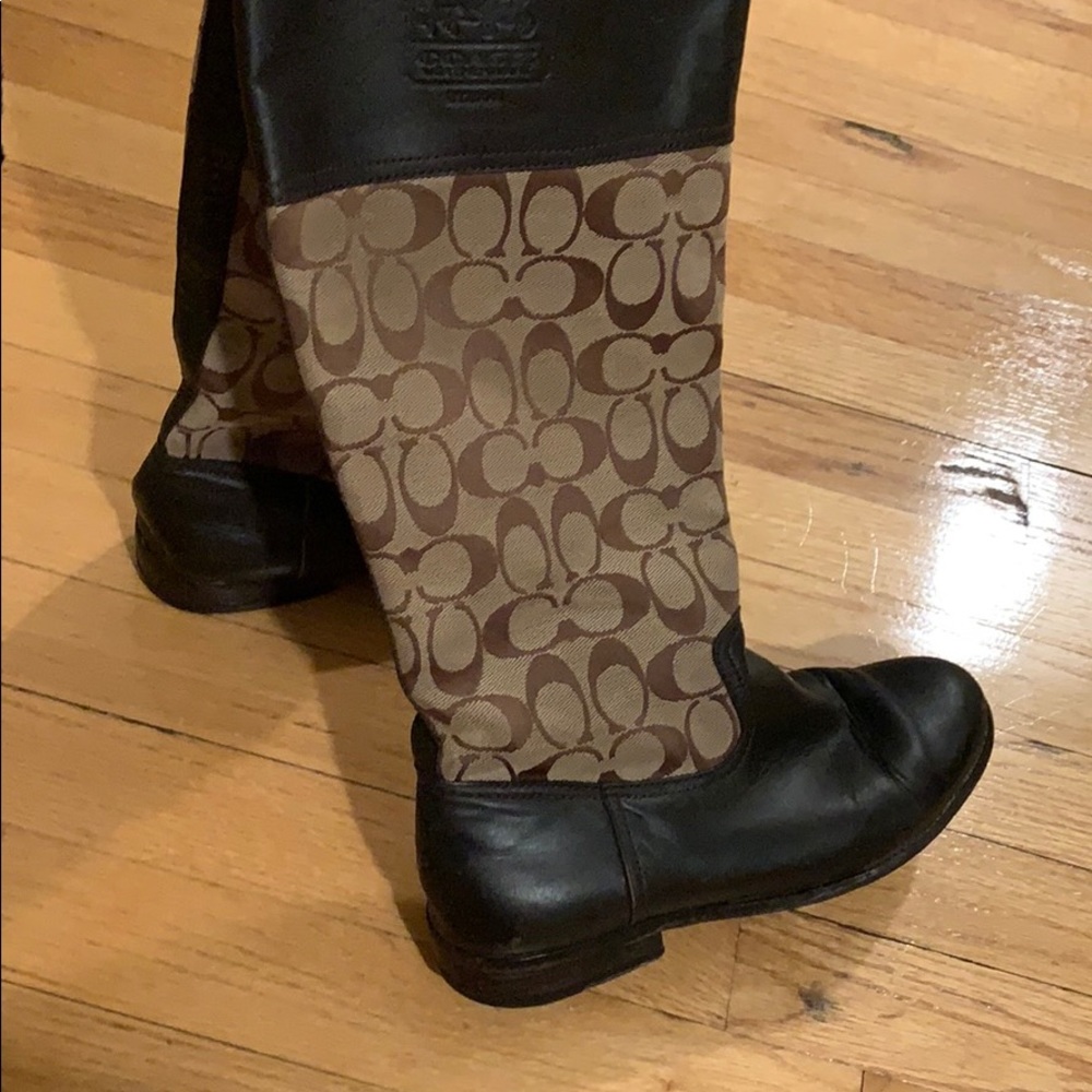 Coach tall boots
